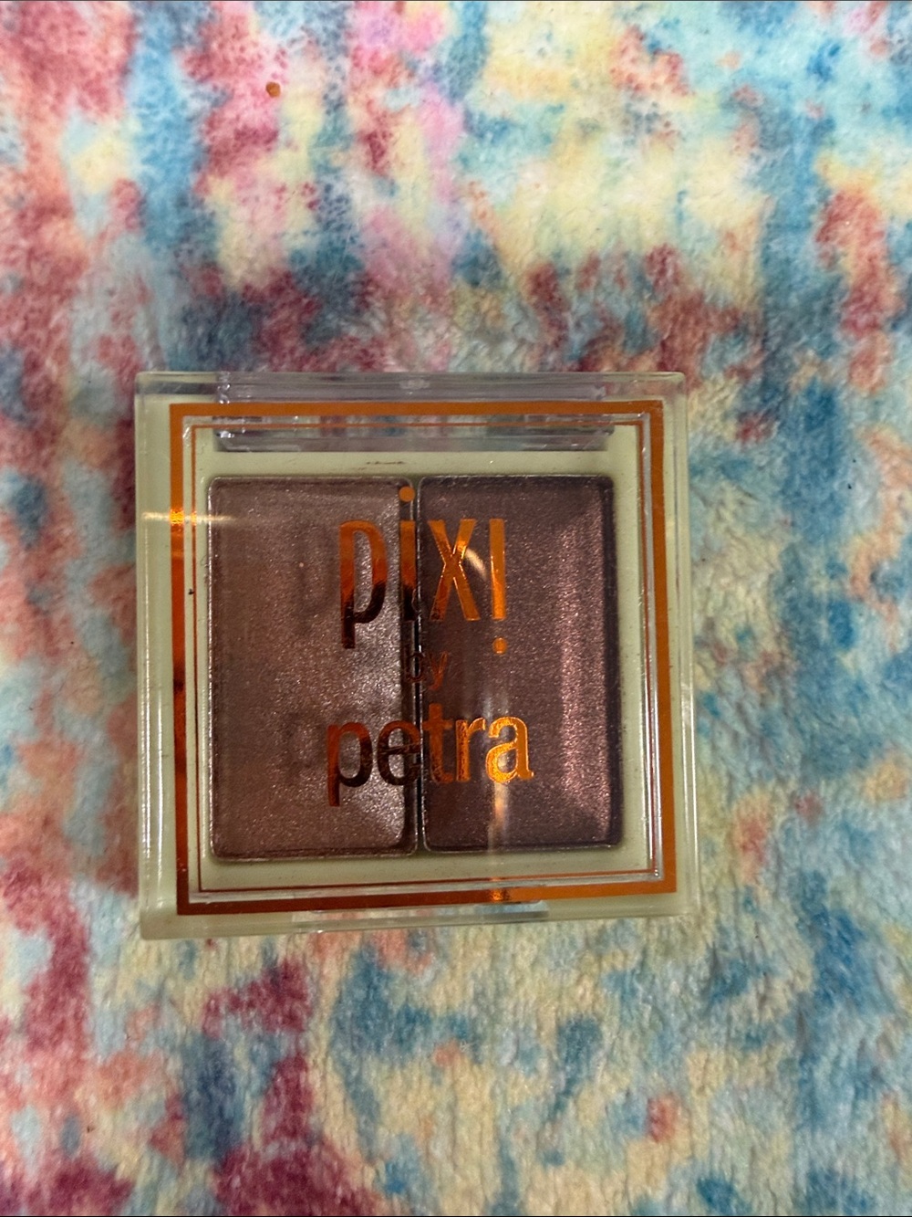 Pixi Petal Duo Eyeshadow – Rose Mauve and Deep Plum